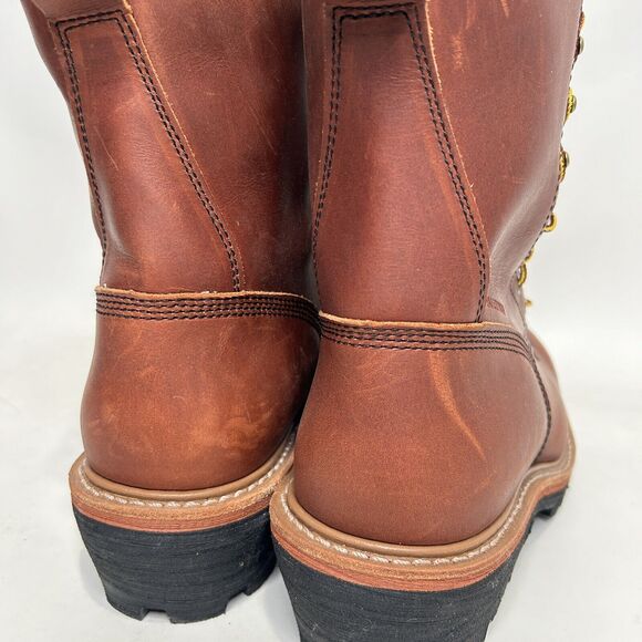 Red Wing 217 Waterproof Logger Boots Soft Toe 2024 - Picture 7 of 8